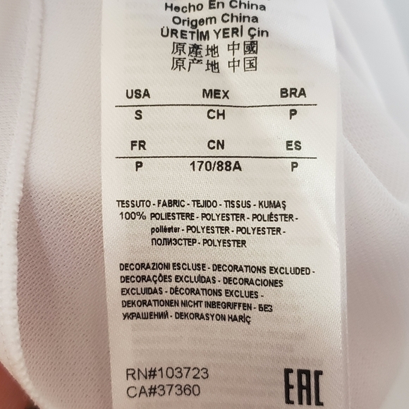 Georgio ARMANI EXCHANGE top. NWT - Picture 10 of 10